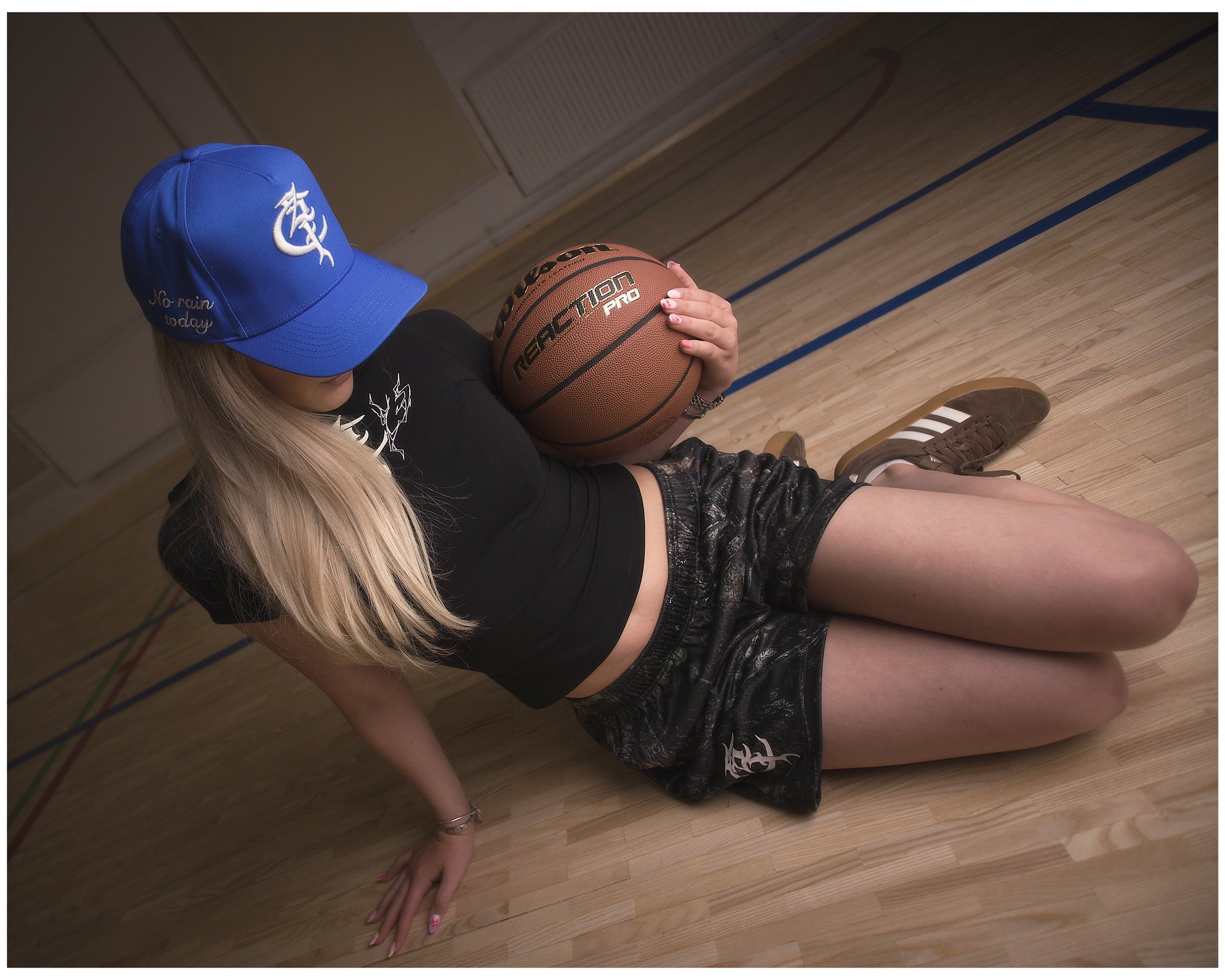 RAINDROP Cap (Bright Blue)
