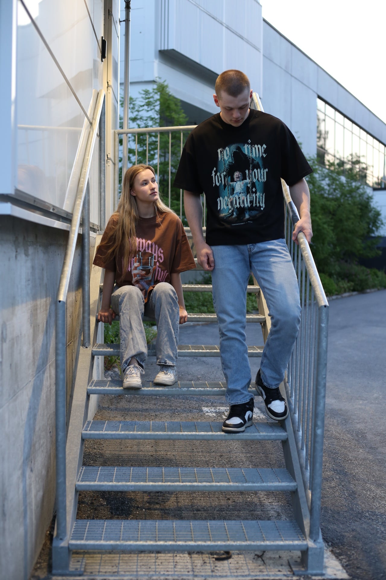 NO TIME Tee (Black)