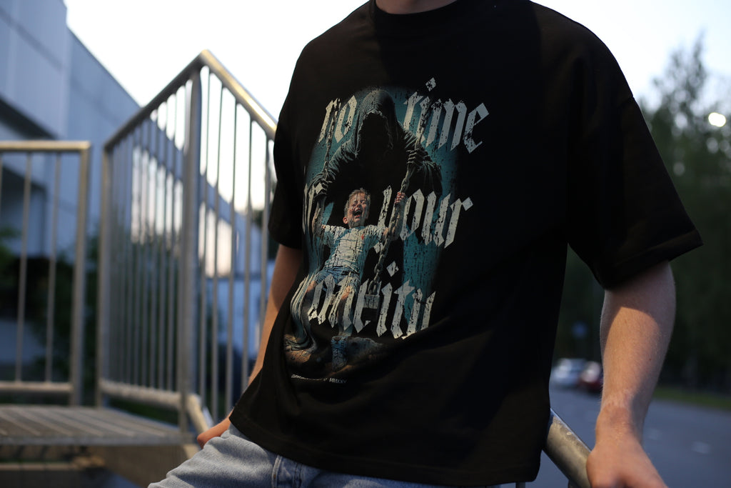 NO TIME Tee (Black)