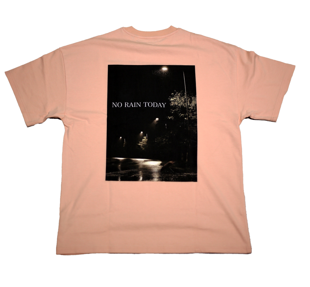 NO RAIN TODAY Oversized Tee (Pink)