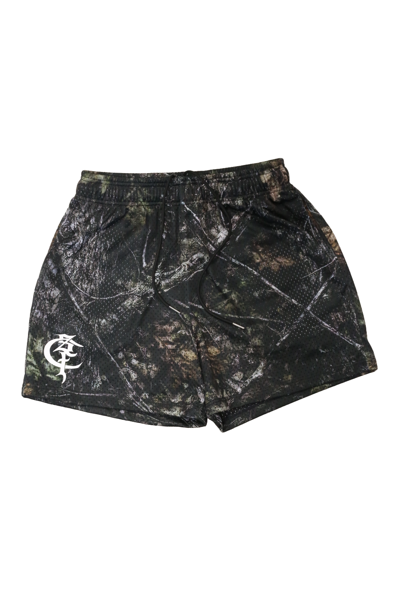 LOGO Mesh Shorts (Dark Forest)
