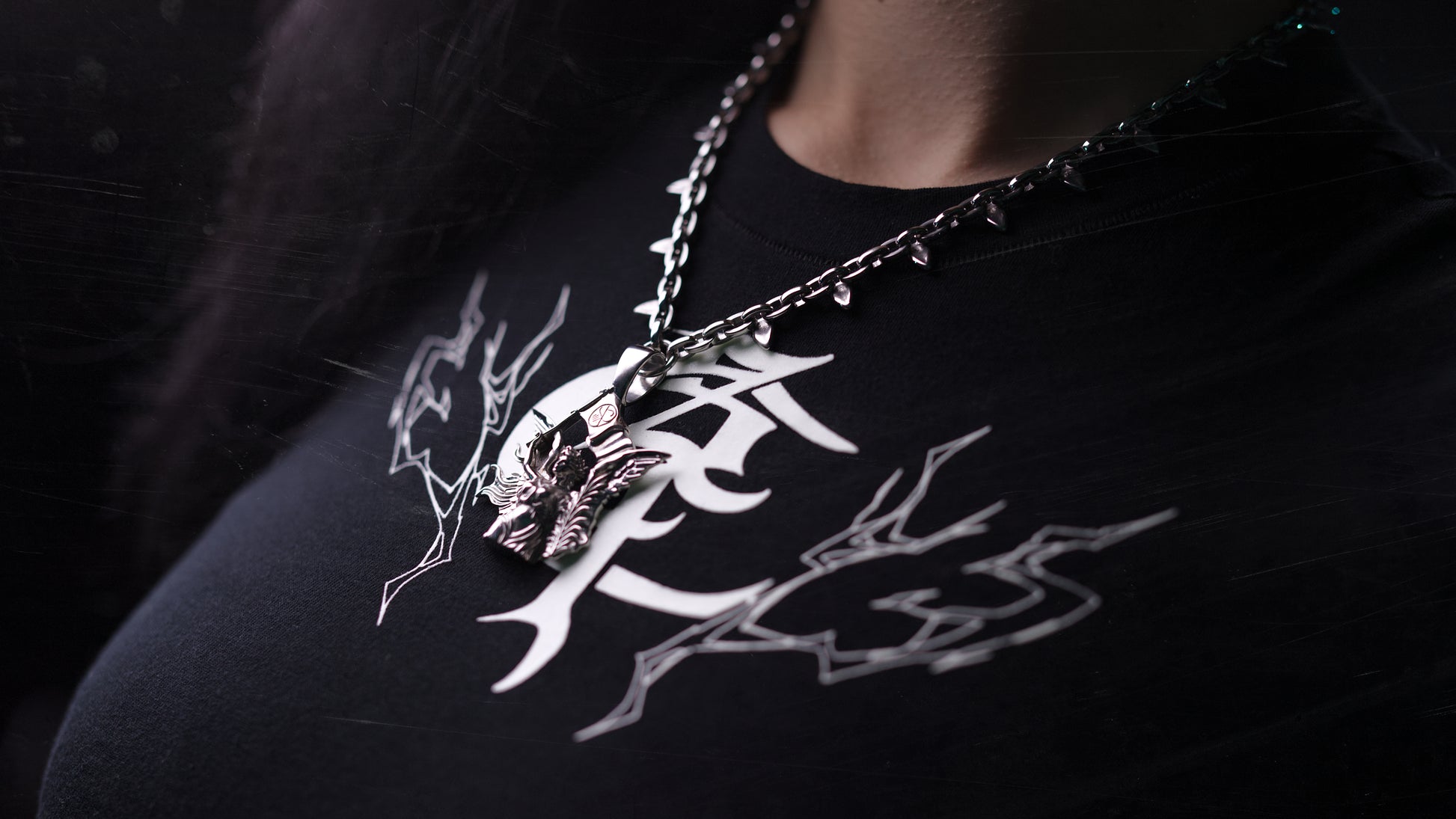 LEAF ANGEL Pendant Neclace